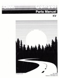 Onan Parts Manual